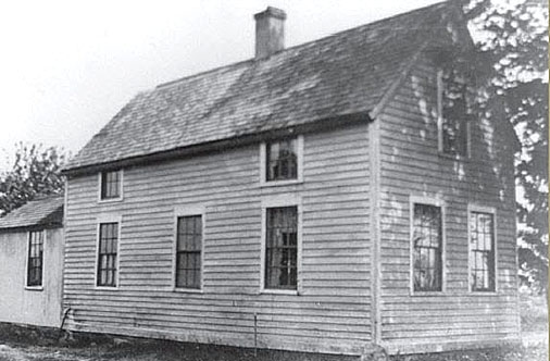 image of the pest house, circa 1929.